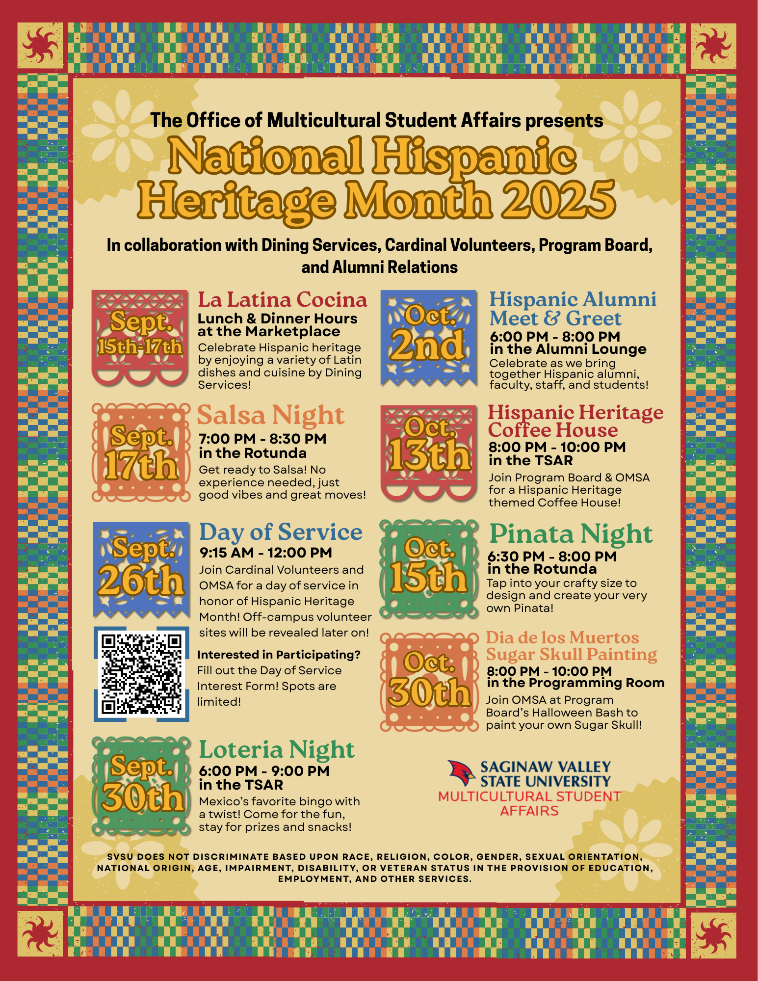 Hispanic Heritage Month Flyer 2025